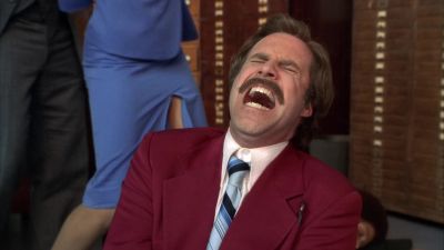 Spiderman's balls that hurt - Wake Up, Ron Burgundy