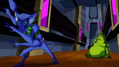 >> Spidermonkey: [ SCREECHES ] - Ben 10: Omniverse
