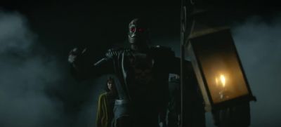 Spin on this,
weird spider-face lady! - Doom Patrol