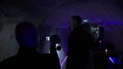 Spirits reacting. I just felt the
vibration change along the Aether, - Spooked Scotland