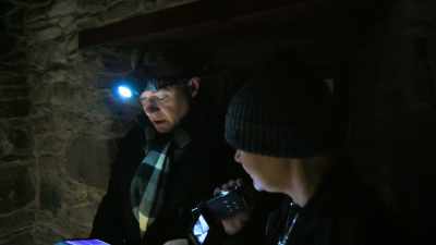 Spirits, will you please come
forward in front of the fireplace? - Spooked Scotland