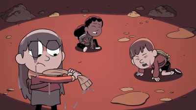 [spits, clears throat] - Hilda