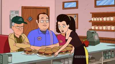 [spitting] - Corner Gas Animated