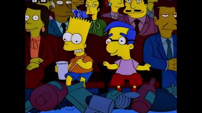 (spitting) - The Simpsons