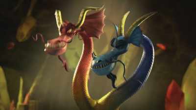 [splash]
[grunts] - Dragons: The Nine Realms