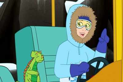 -[splashing]
-[cracking] - The Magic School Bus Rides Again