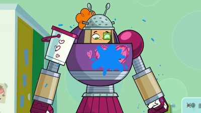 (Splat, electricity fizzles) - Total DramaRama