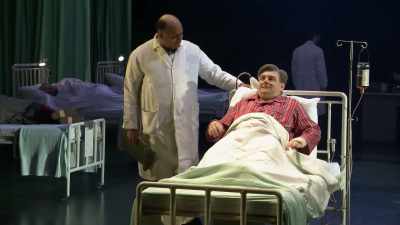 -  Splendid work, Minister.
- He's lying. - National Theatre Live: Nye