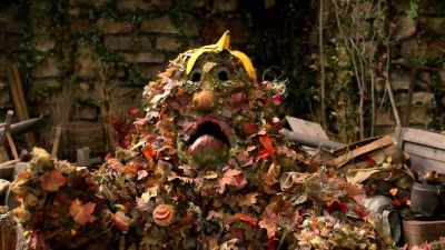 "Sploopy blate, this cave is great.
Let us recombobulate." - Fraggle Rock: Back to the Rock