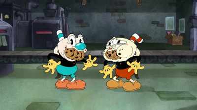 [spluttering] - The Cuphead Show!