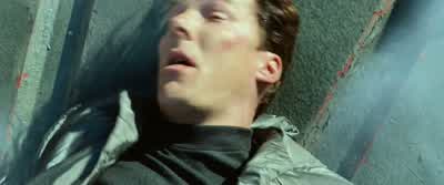 Spock! Spock, stop! Stop! He's our only chance to save Kirk! - Star Trek Into Darkness