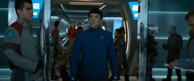 Spock! Do you have a moment? Of course, Nyota. I think you should have this back. After all, it belo - Star Trek Beyond