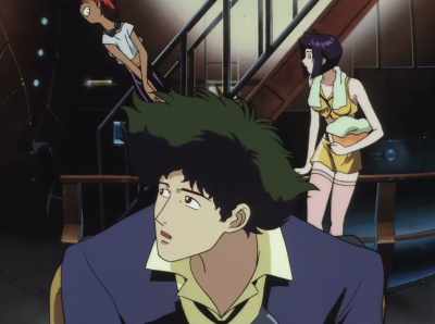 Spooky! The attack of the horrible alien! - Cowboy Bebop