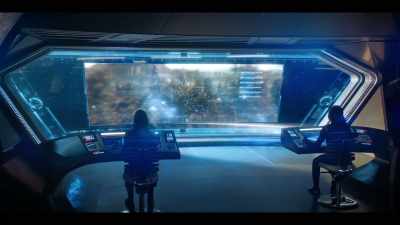 Spore generation at four percent. - Star Trek: Discovery