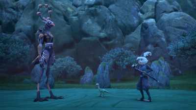 -[Spot gulps]
-So my training is complete! - Samurai Rabbit: The Usagi Chronicles