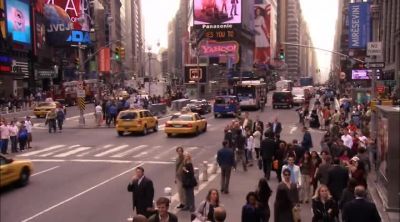 Spotted--s. And a. Bringing.Sexy back to times square. - Gossip Girl