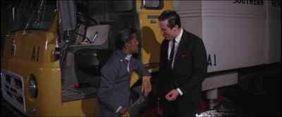 Spray the stuff on your shoes? - Ocean's Eleven