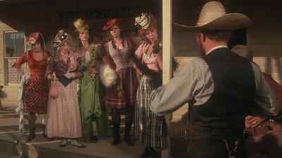 Spread out, ladies. - The Life and Times of Judge Roy Bean