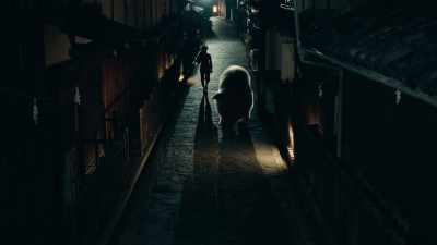 Spring, it's dark, Aru. - Gintama