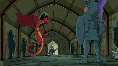 SPUD: Avast, me scurvy dragon. - American Dragon: Jake Long