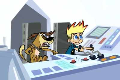 (SPUTTERS, CRASHES) - Johnny Test