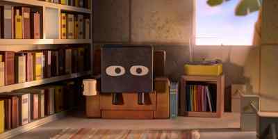 Square likes to take
a little time every day to relax - Shape Island