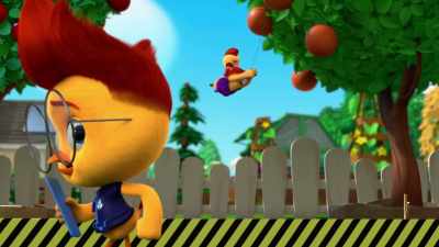Square Two:
March, march, turn and-- - The Chicken Squad