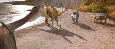 [squawking and roaring] - Dino Dana: The Movie