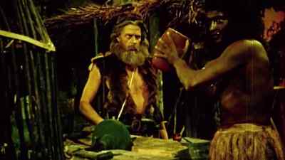           [squawking] - Robinson Crusoe