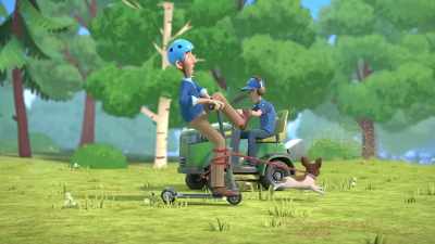 -[squeaking]
-[barking] - The Adventures of Paddington