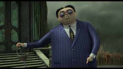 -(SQUEAKING)
-(ROOSTER CROWS) - The Addams Family