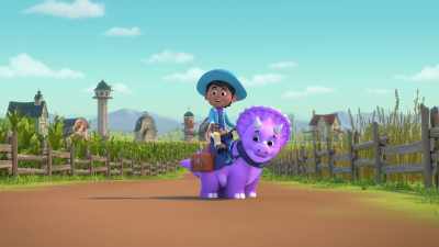 (squeaking) - Dino Ranch