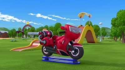 (squeaking) - Ricky Zoom