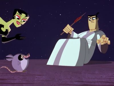 (SQUEAKING) - Samurai Jack