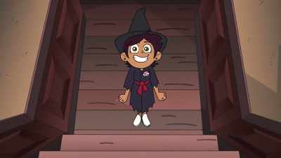 -(SQUEALING EXCITEDLY)
-(TOILET FLUSHING) - The Owl House