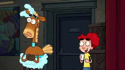 - [squealing] - It's Pony