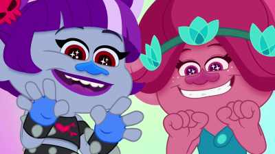 [ squealing ] - Trolls: TrollsTopia