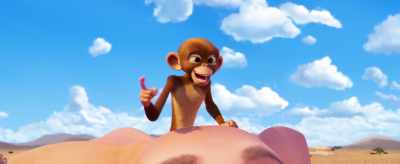 Squeezing?
Oh, that's called a hug. - Jungle Beat: The Movie