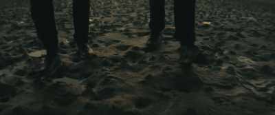 (SQUELCHING FOOTSTEPS) - Old Guy