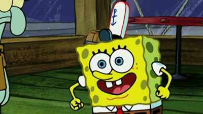 Squidward was mad
because he couldn'’t go home, - SpongeBob DocuPants