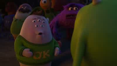 Squishy We're not going to losebecause we have everything we need to win right hereHeartNo Me I'm going to win the race for us - Monsters University