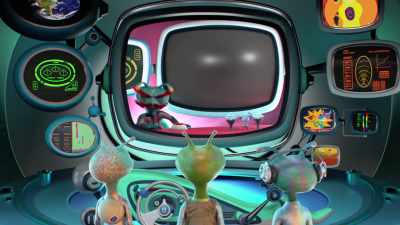 [Squood barking orders] - Alien TV