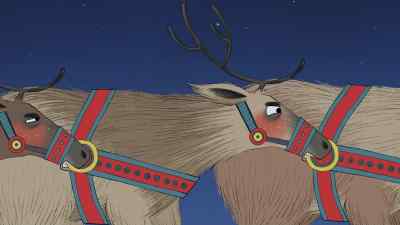 - ST. NICK: Ow!
- [ALL STRAINING] - The Night Before Christmas in Wonderland