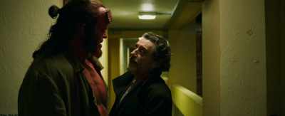 St. Sebastian's
has been attacked - Hellboy