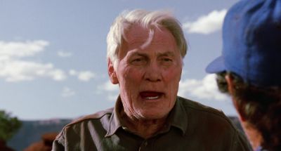 Stabbed in a bar fight - City Slickers II: The Legend of Curly's Gold