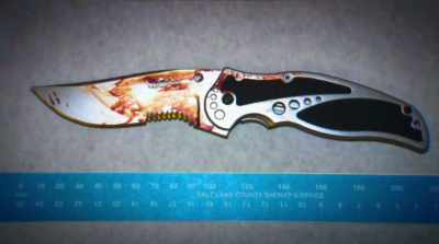 Stabbed him multiple times, - The United States of Insanity