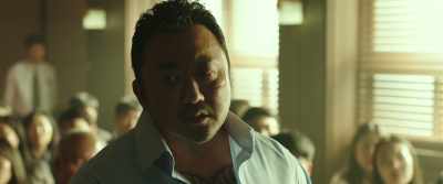 Stabbing is a tricky job, - The Gangster, the Cop, the Devil