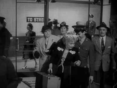 'Stage 12, loading at gate 3
for immediate departure.' - Maisie Goes to Reno
