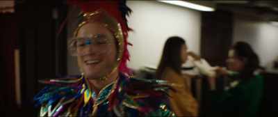 [stage crew chattering] - Rocketman
