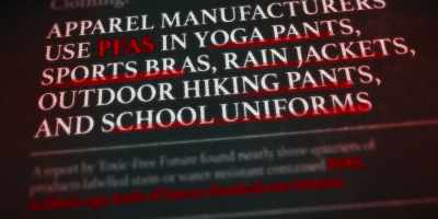 Stain-resistant
waterproof clothing, - Revealed: How to Poison a Planet